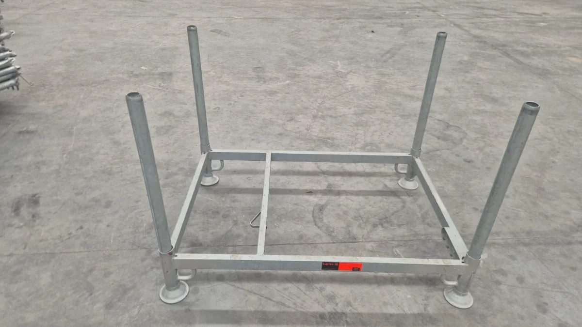 PALET 125 TUBULAR 1,500KG 1.37M X 0.97M ZB